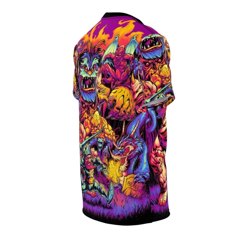 8-bit Horror Retro Video Game T-Shirt