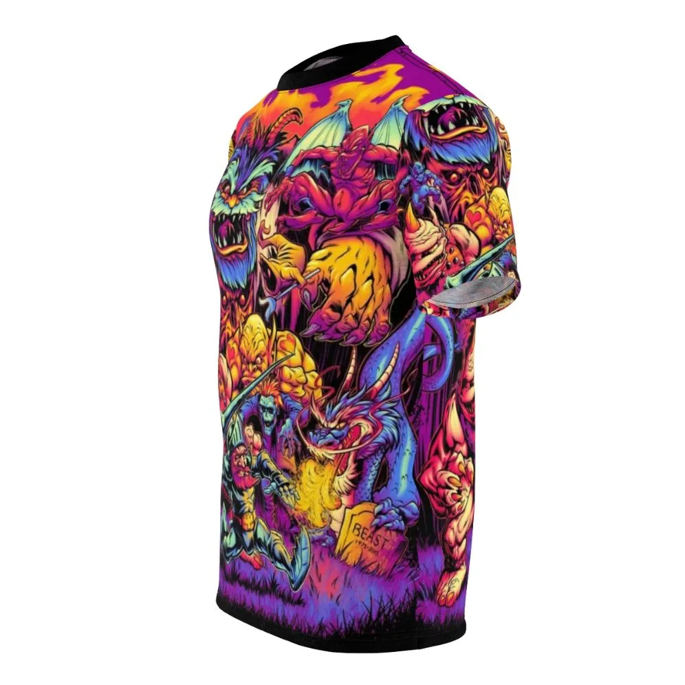 8-bit Horror Retro Video Game T-Shirt