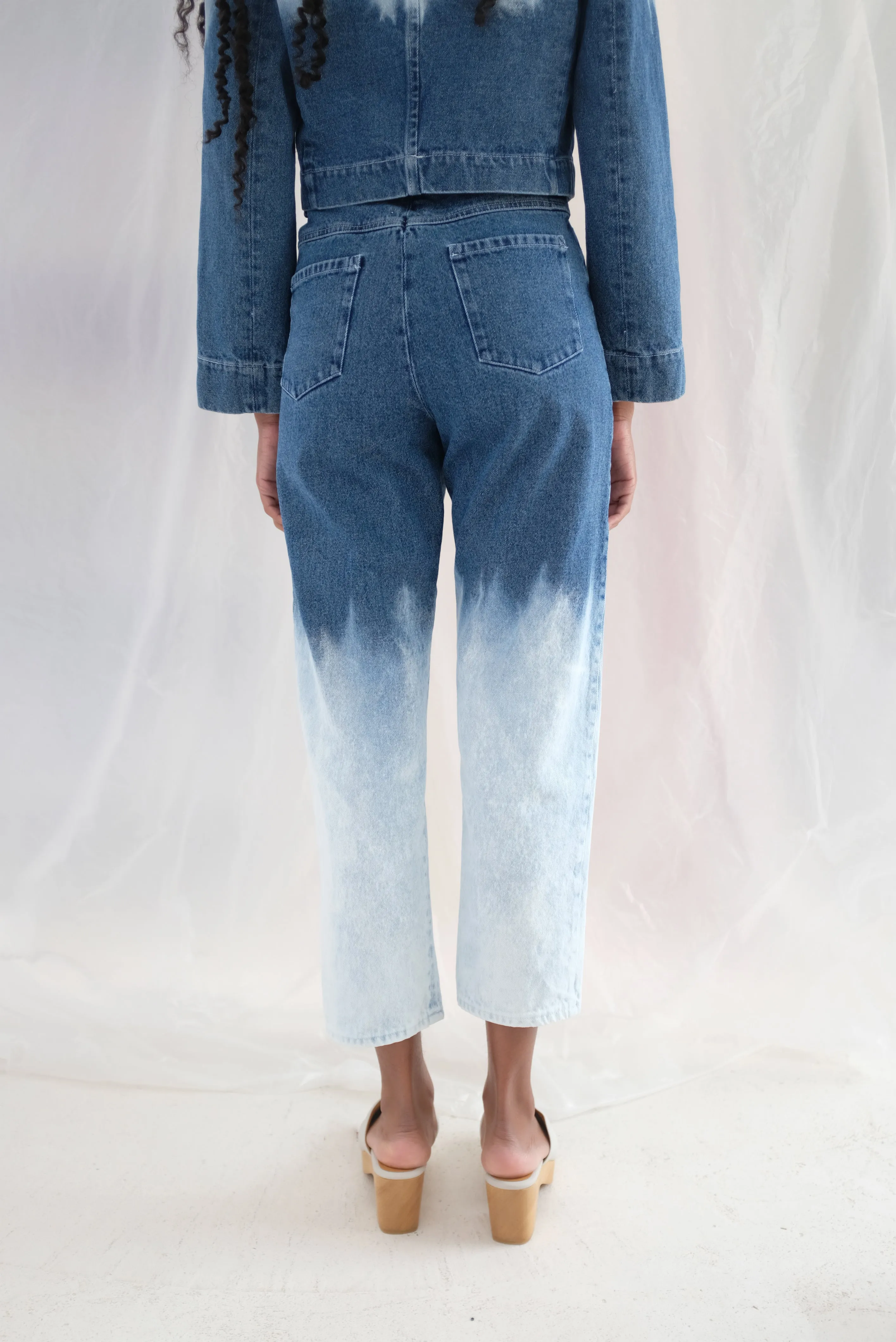 Anntian Ordinary Womens Pant Bleached Gradient