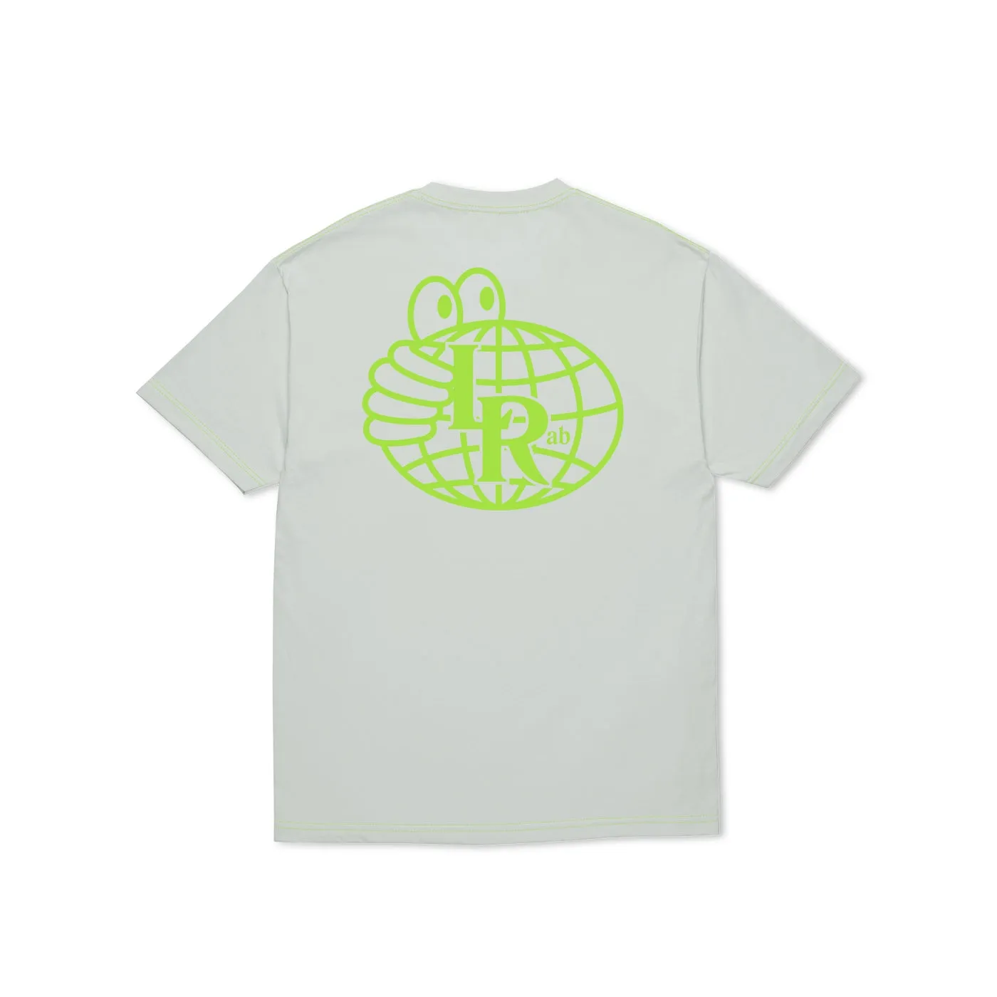 Atlas Monogram SS Tee (Green Tint/Neon)