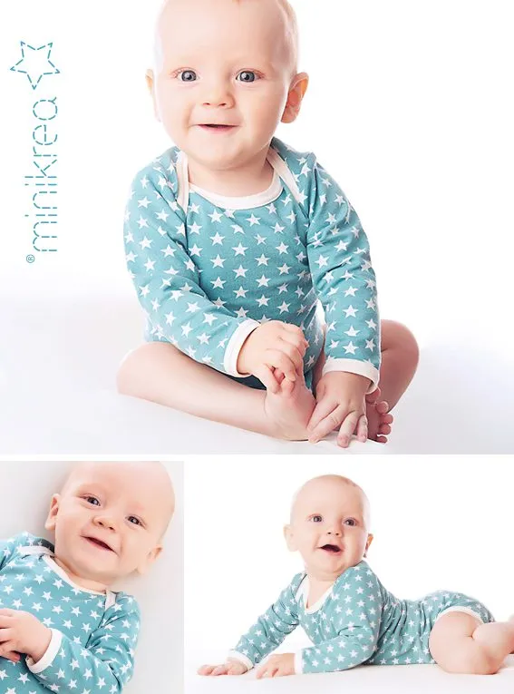 Baby Bodysuit - Minikrea - Pattern - 0-3 Years