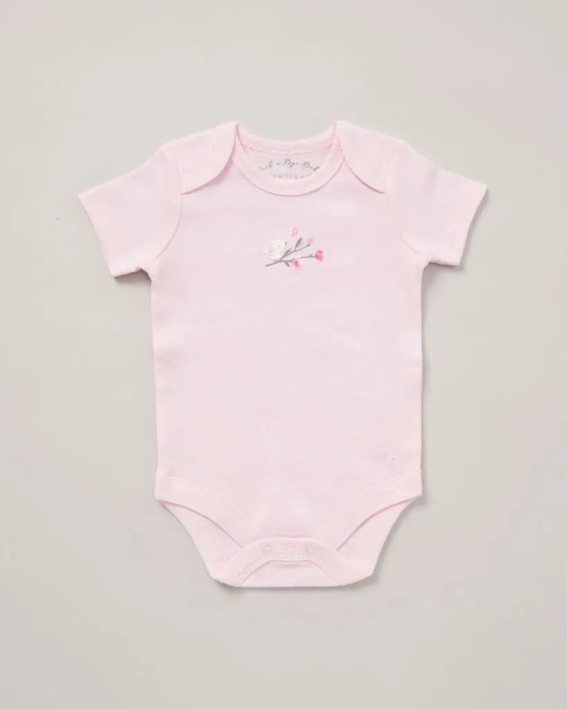 Baby Girl Clothing Flowers and Birds 5 Set