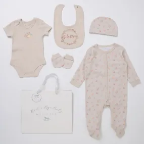 Baby Girl Clothing Gift Set 'Grow'