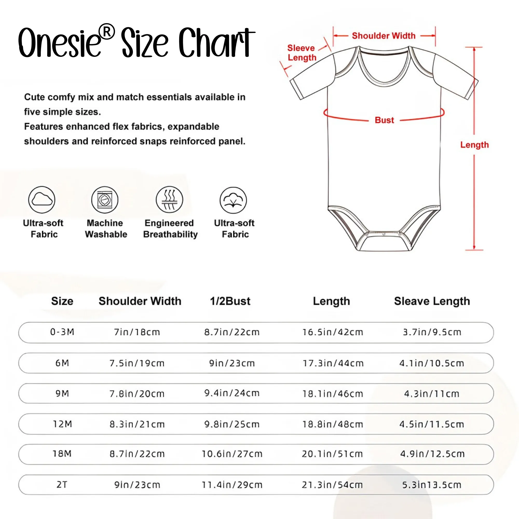 Baby Onesie® Short Sleeve Pooh Baby Bear Bodysuit Newborn To 2T, Blue Jean