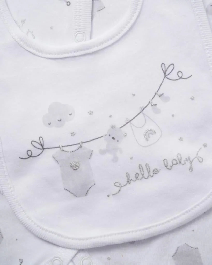 Baby Unisex Clothing Gifts Set 'Hello Baby'