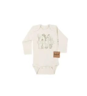 Bee Honey Babies - Long Sleeve Bodysuit - Veggie Babe