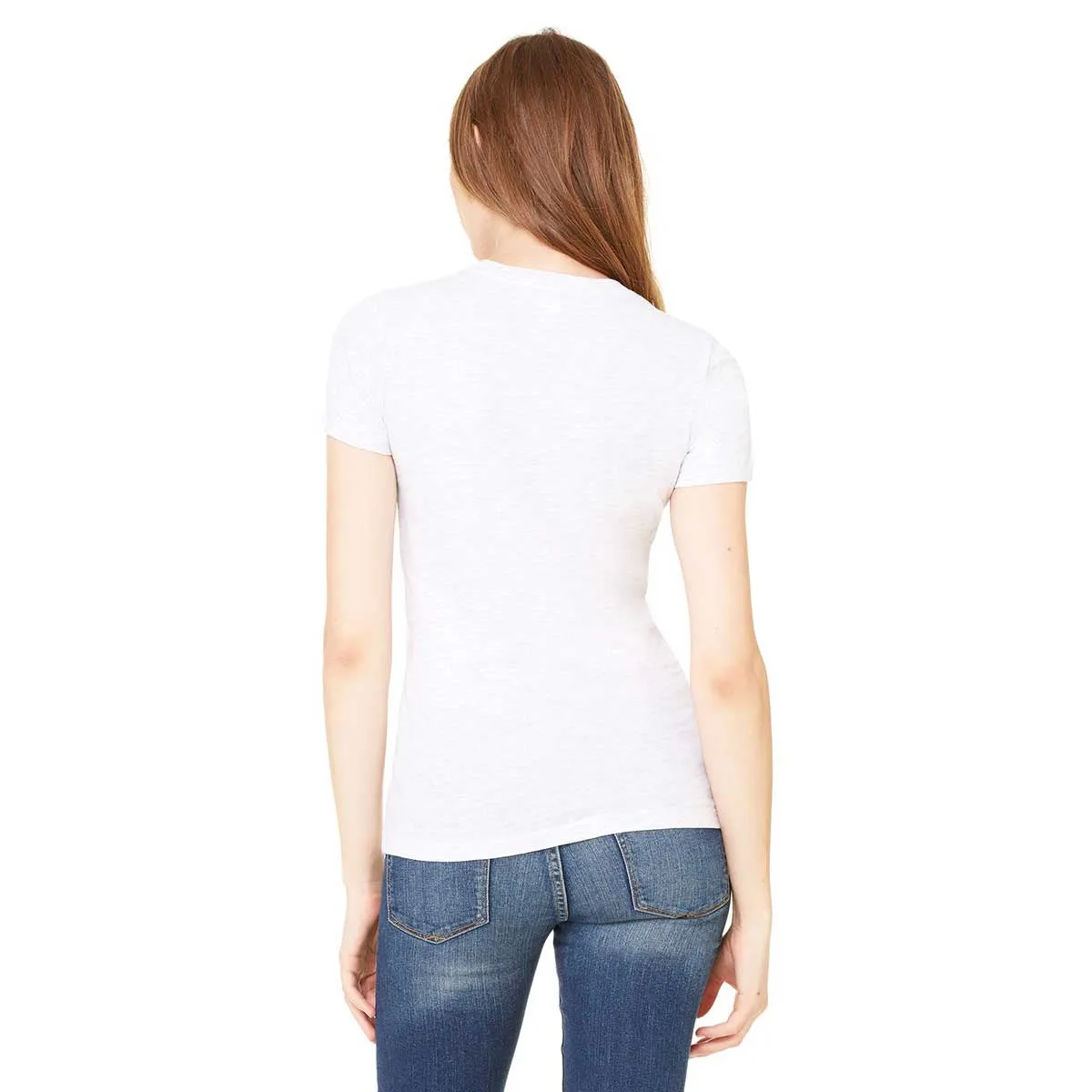 Bella   Canvas Women's Ash Jersey Short-Sleeve T-Shirt