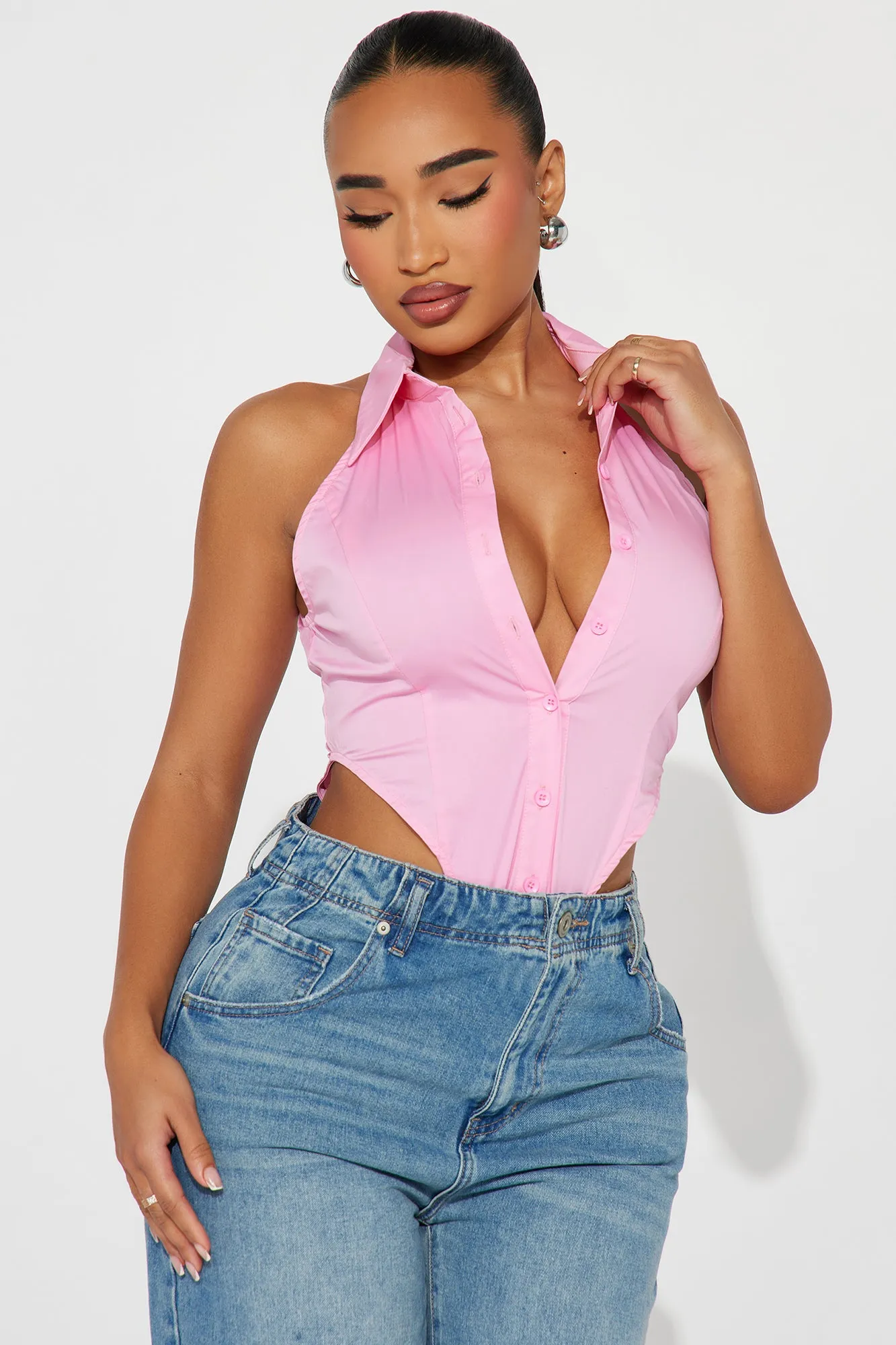 Best Of Me Bodysuit - Pink