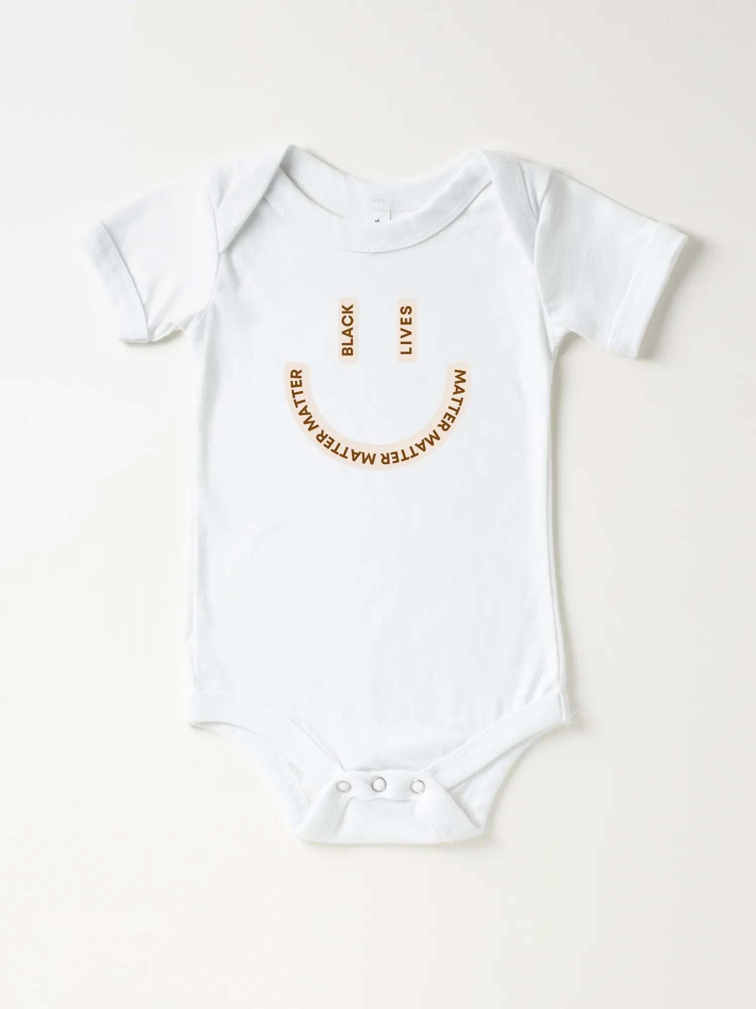 Black Lives Matter Smiley Face - Bodysuit