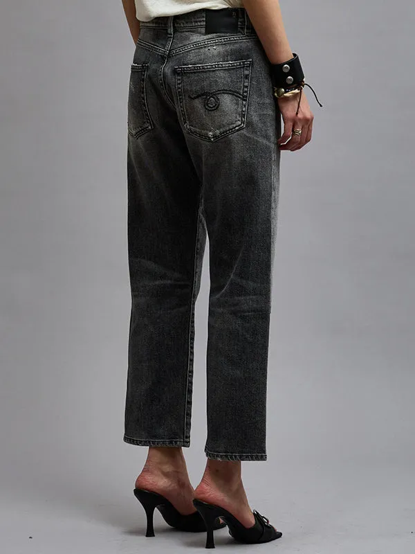 Boyfriend Jean in Vintage Grey