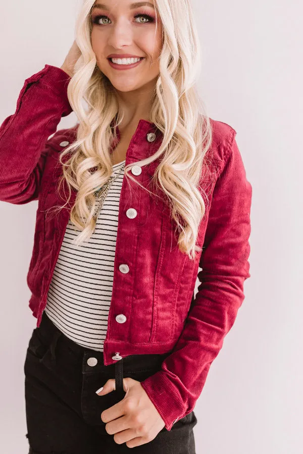 Brooklyn Nights Corduroy Jacket