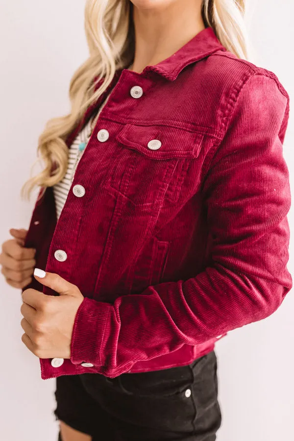 Brooklyn Nights Corduroy Jacket