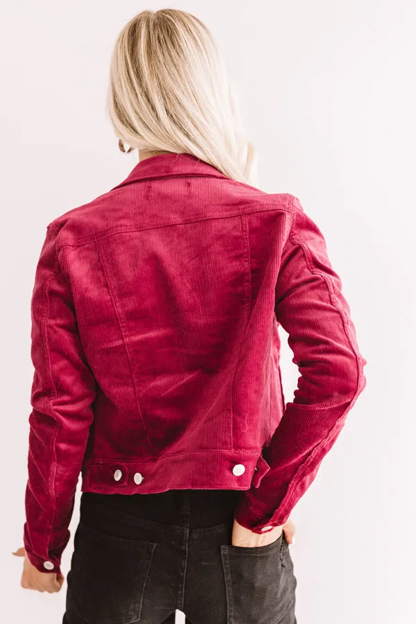 Brooklyn Nights Corduroy Jacket