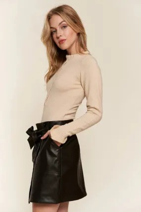 Button- Down Bodysuit