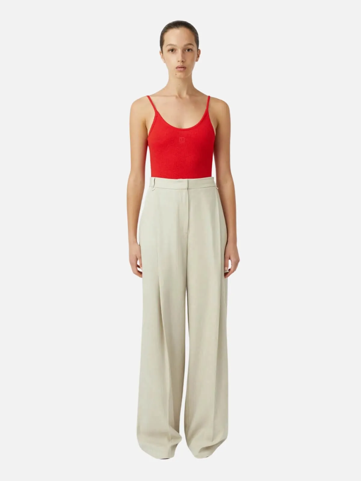 Cali Bodysuit - Poppy Red