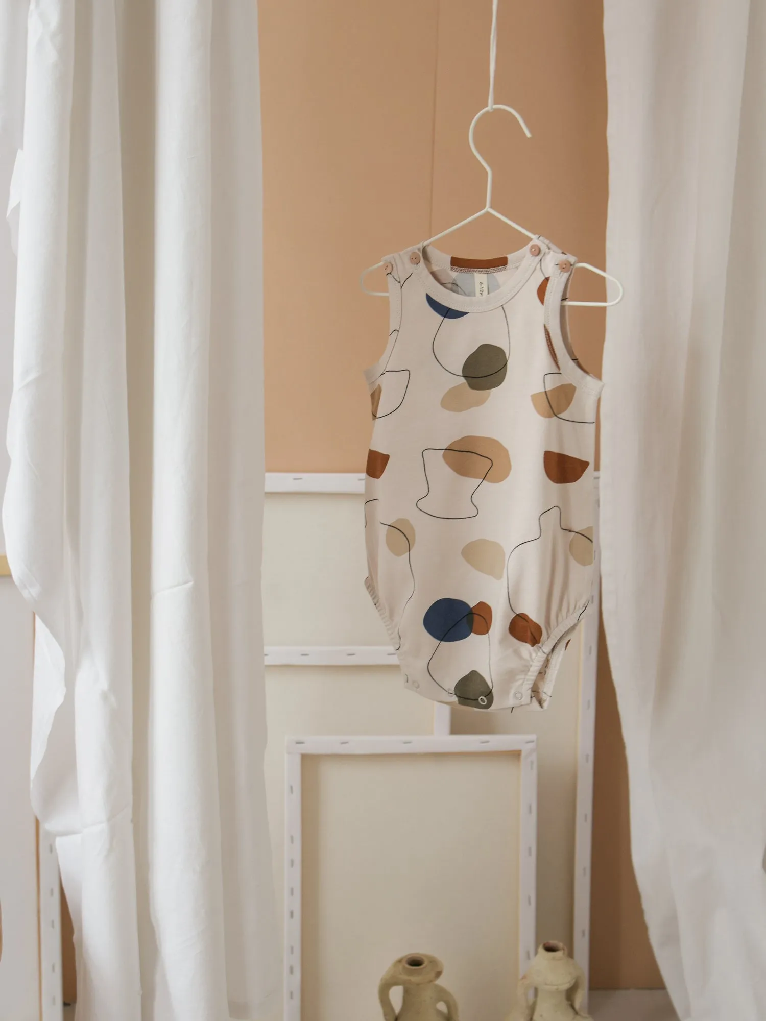 Ceramics Sleeveless Bodysuit