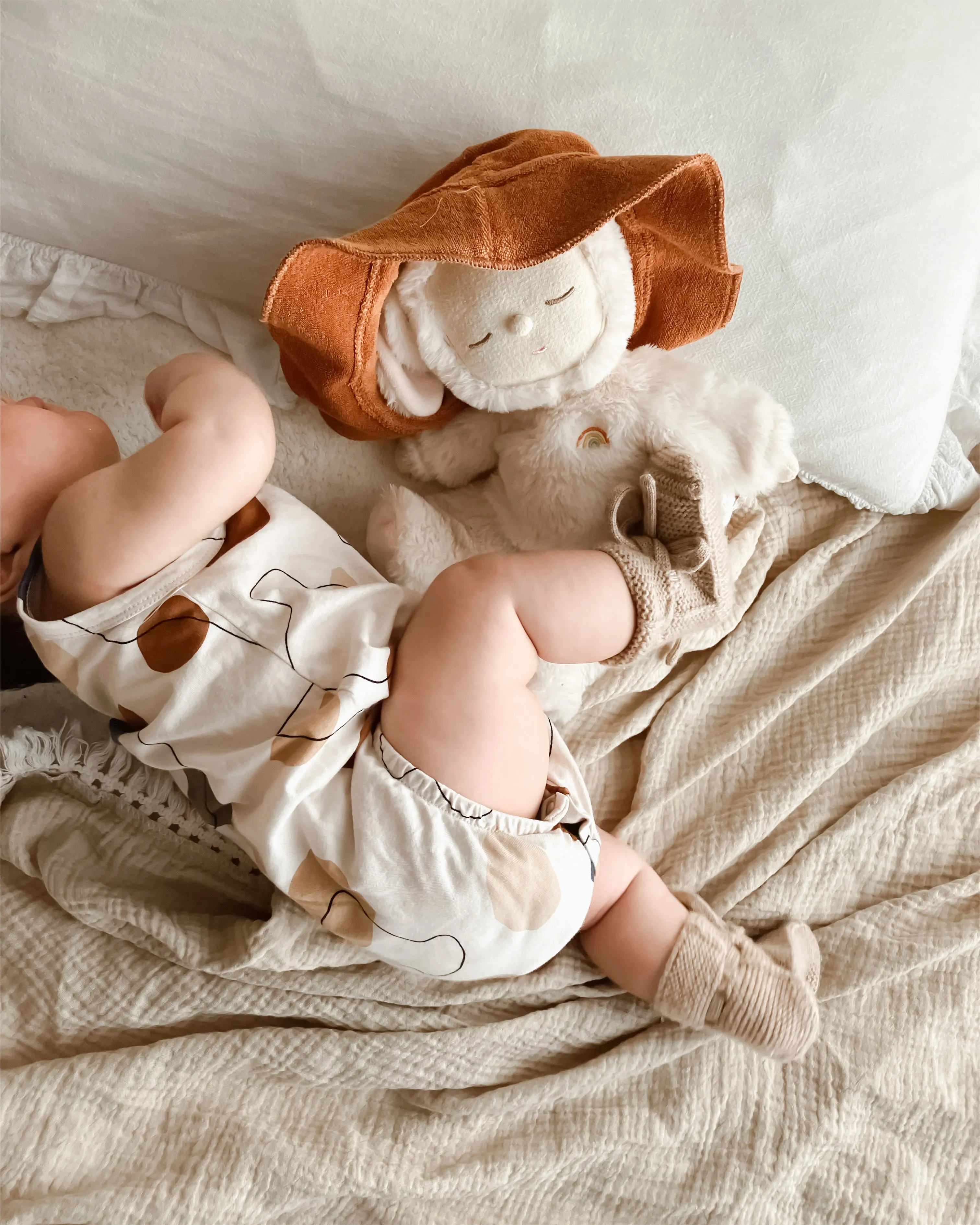 Ceramics Sleeveless Bodysuit