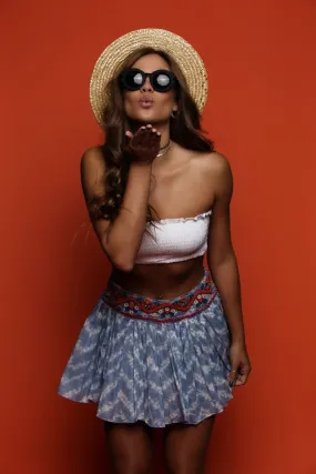 Coastal Caves Mini Skirt