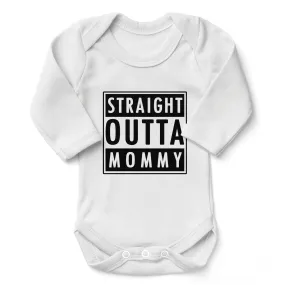 Endanzoo Organic Baby Bodysuit - Straight Outta Mommy