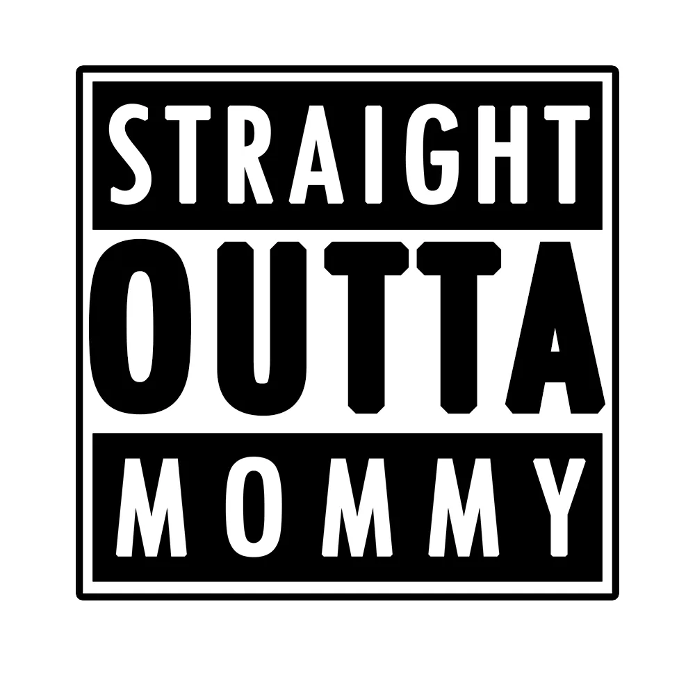 Endanzoo Organic Baby Bodysuit - Straight Outta Mommy