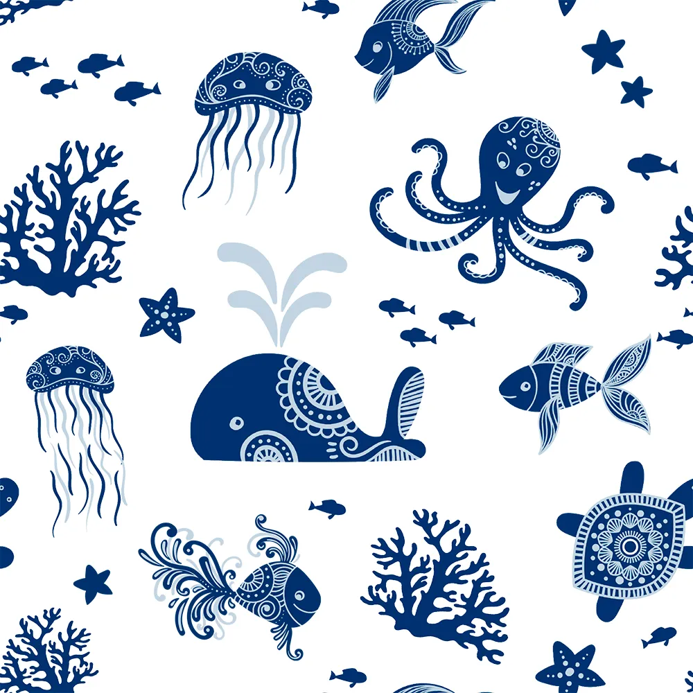 Endanzoo Organic Long Sleeve Bodysuit - Deep Sea