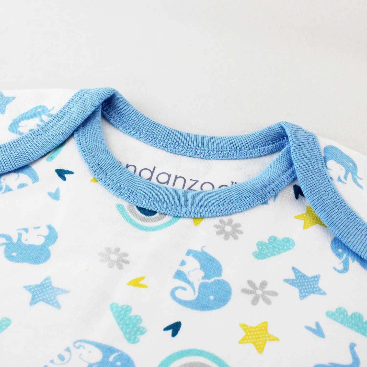 Endanzoo Organic Long Sleeve Bodysuit - Elephant Love