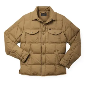 Filson Lightweight Down Jac-Shirt - Dark Tan
