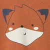 Fox Print Wraparound Babygrow