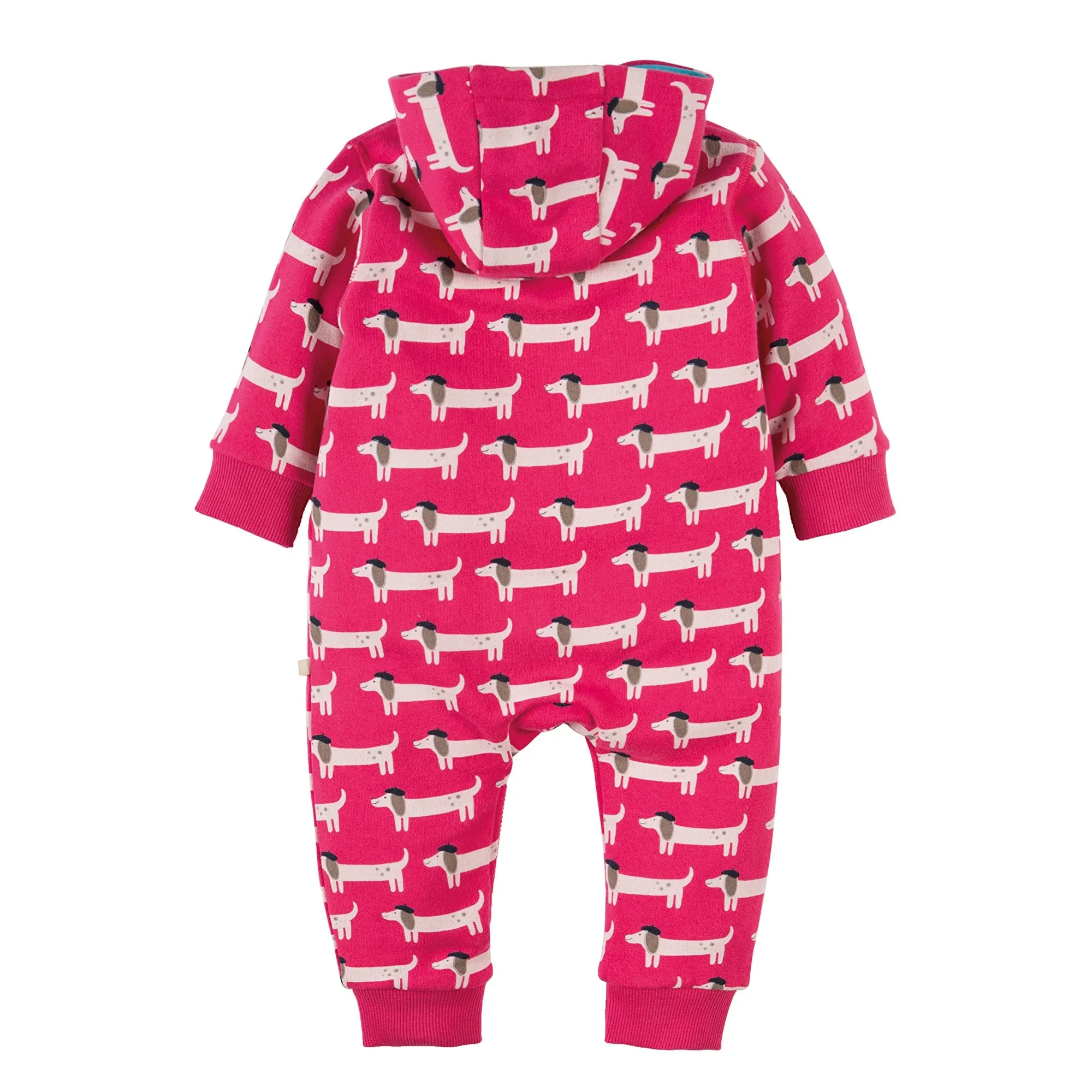 Frugi Baby Snuggle Bodysuit with Hood