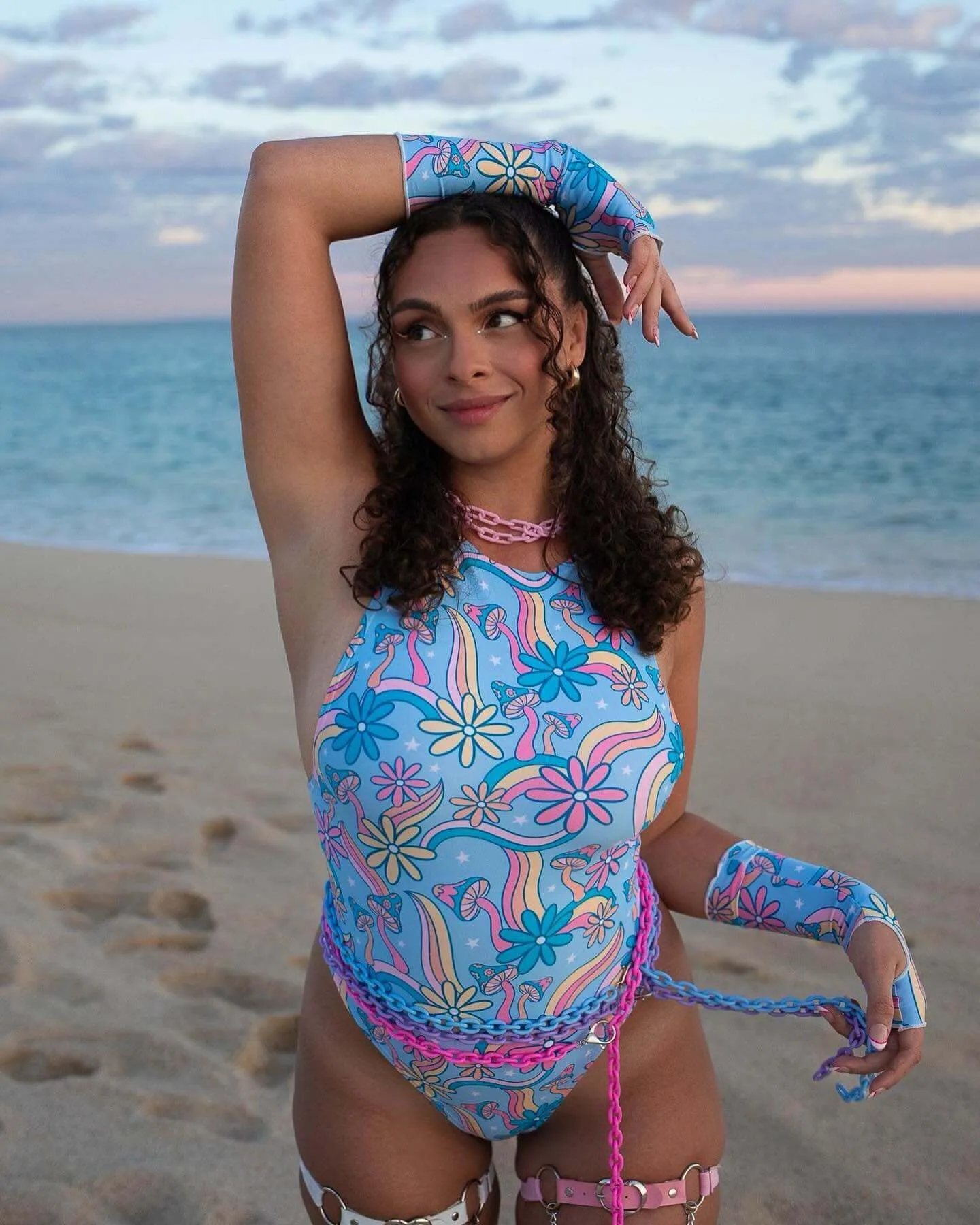 Funkadelic Sideboob Bodysuit