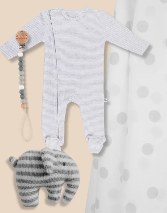 Grey Nap Time Essentials Baby Bundle