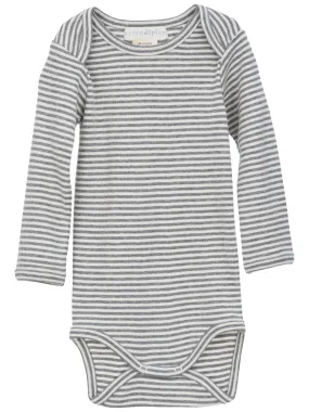 Grey Stripe Bodysuit