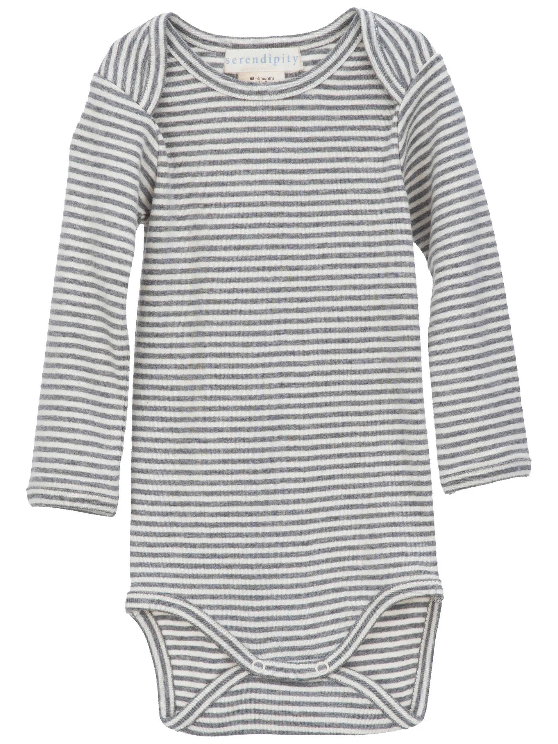 Grey Stripe Bodysuit