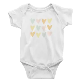 Hearts Pastel - Bodysuit
