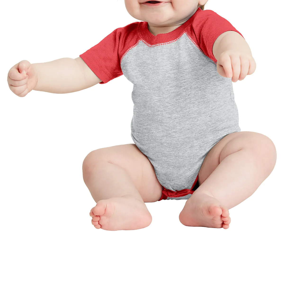 Infant Baseball Fine Jersey Bodysuit