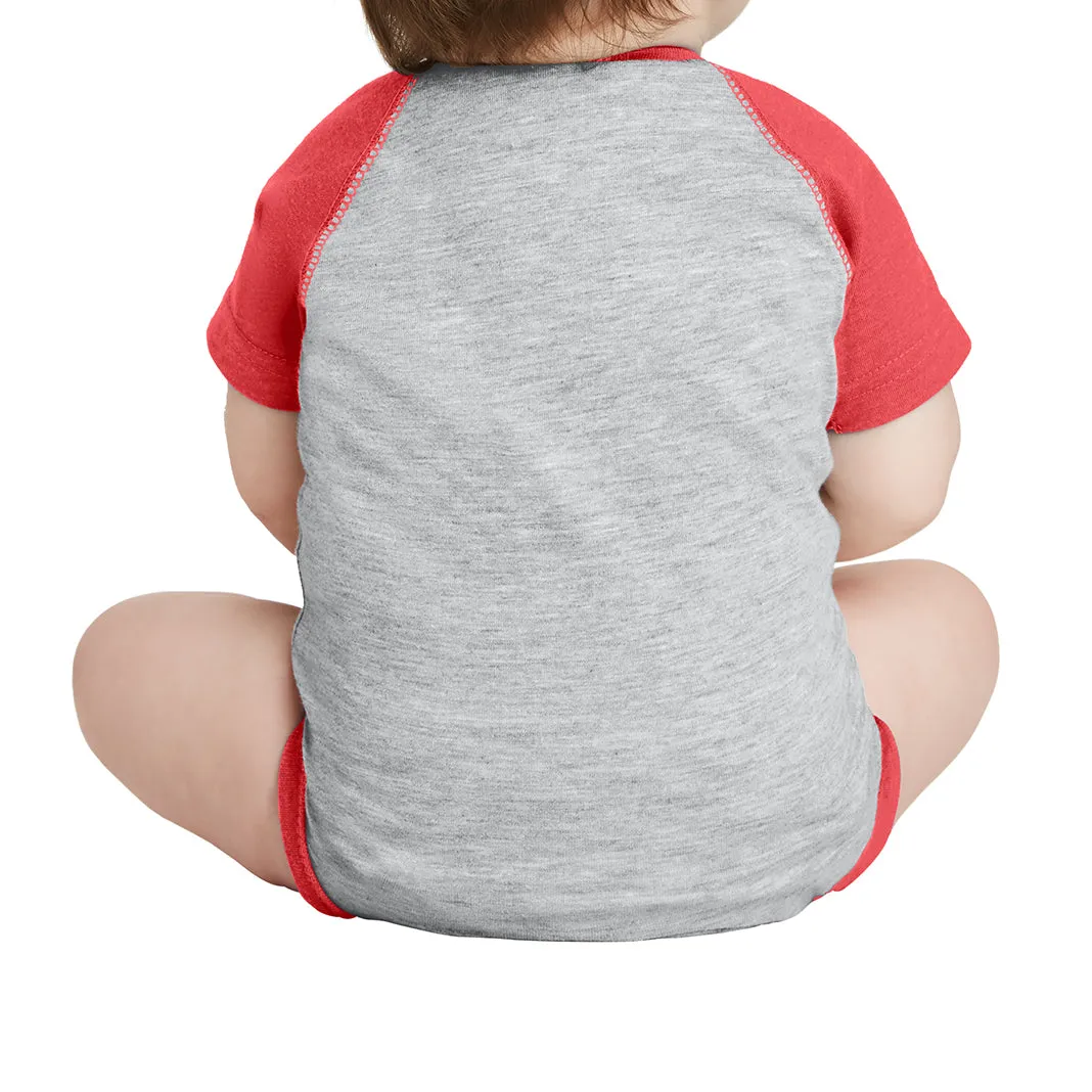 Infant Baseball Fine Jersey Bodysuit