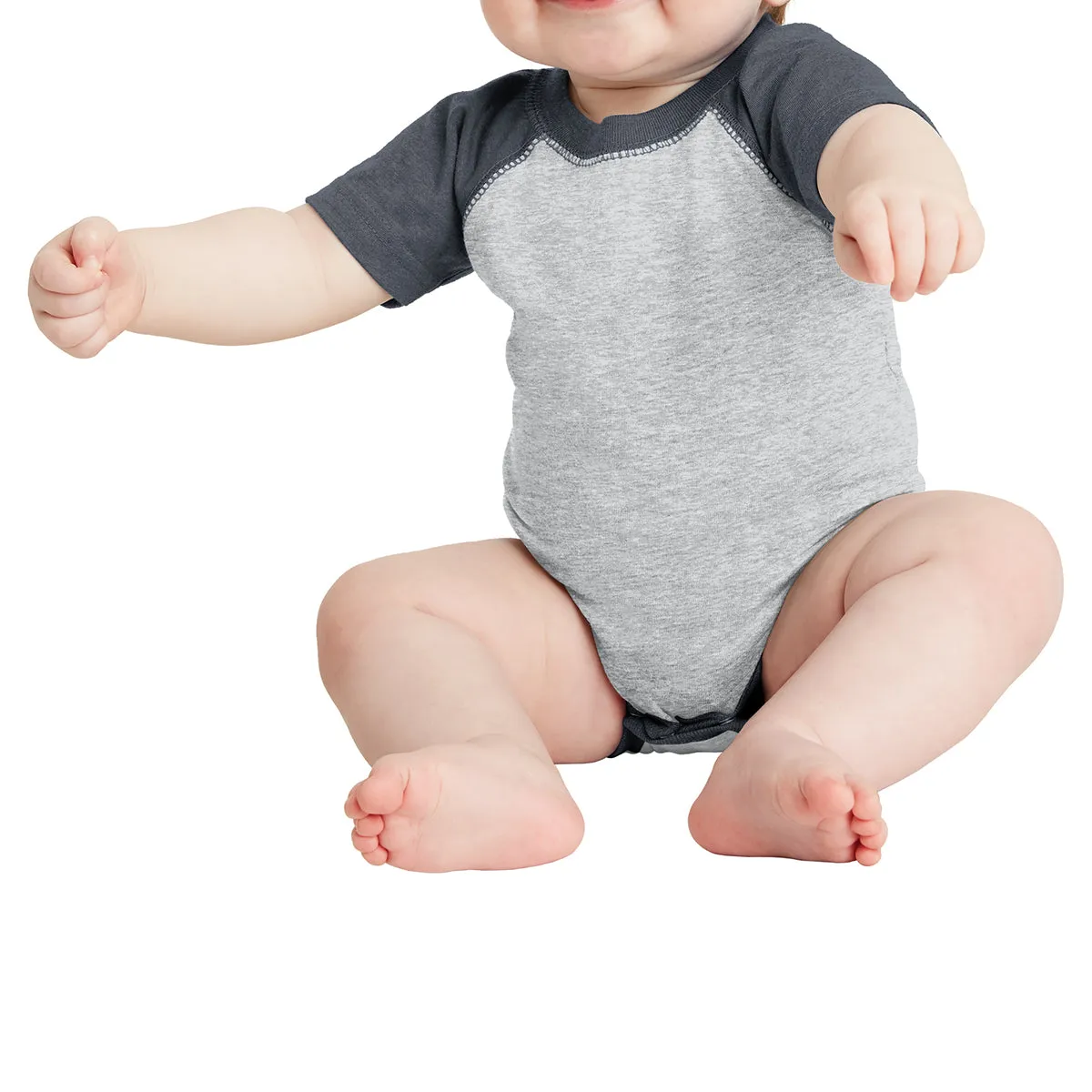 Infant Baseball Fine Jersey Bodysuit