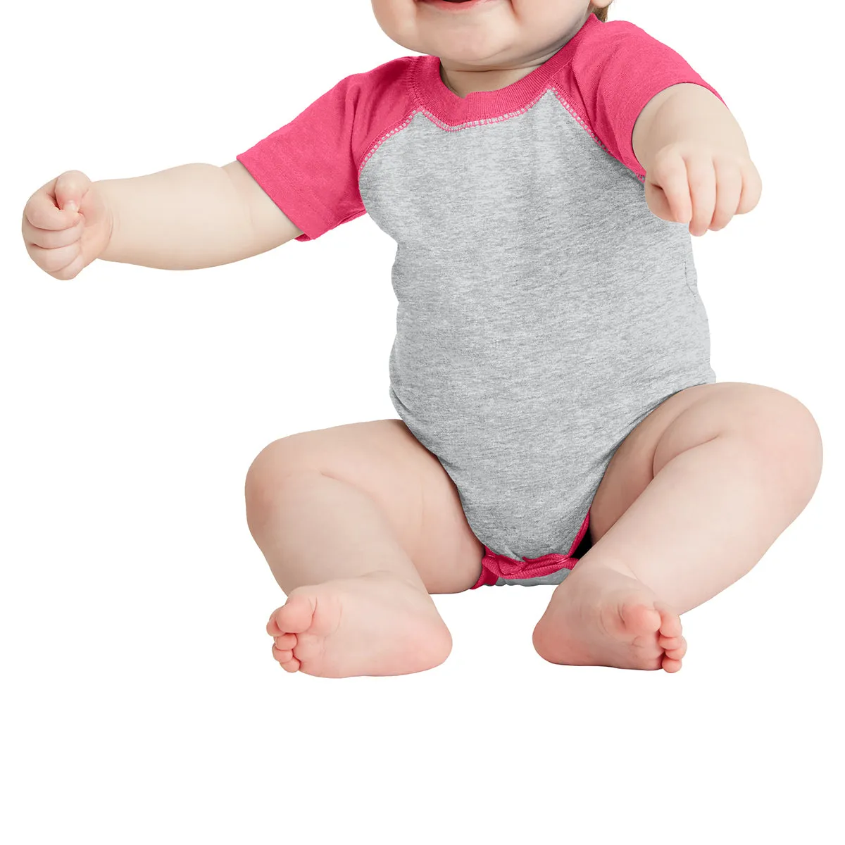 Infant Baseball Fine Jersey Bodysuit