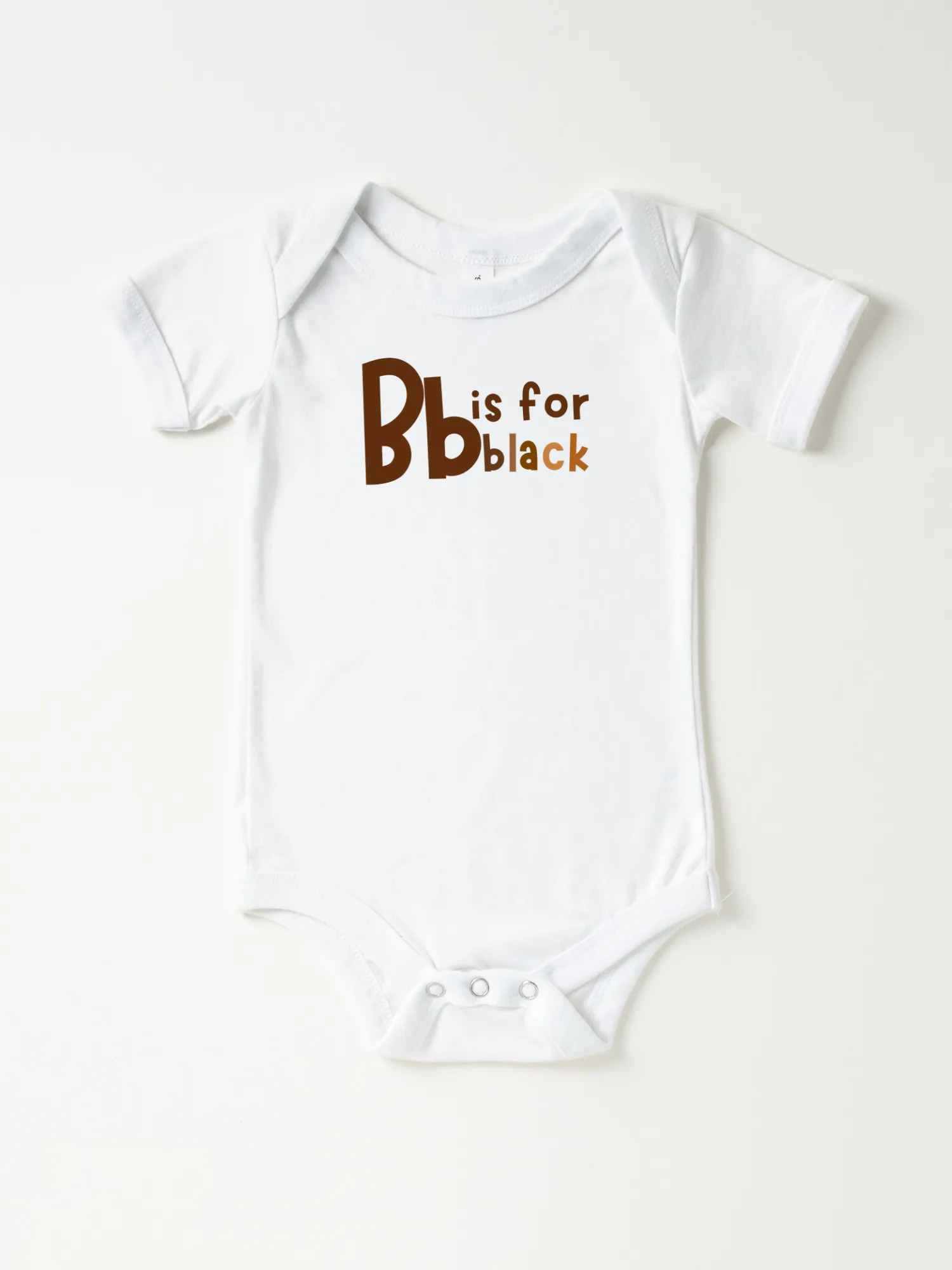 Infant Bb Is For Black - Bodysuit