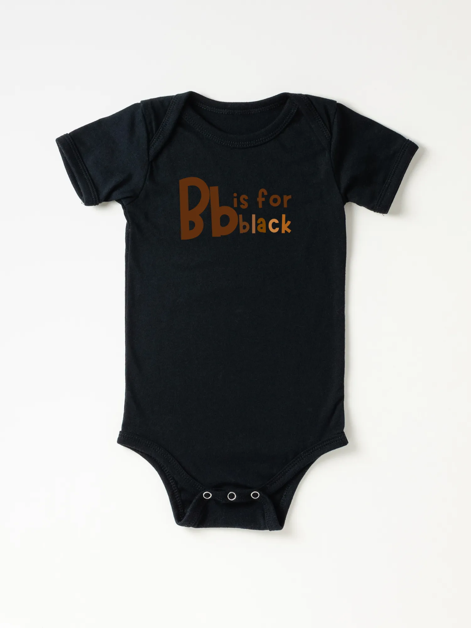 Infant Bb Is For Black - Bodysuit