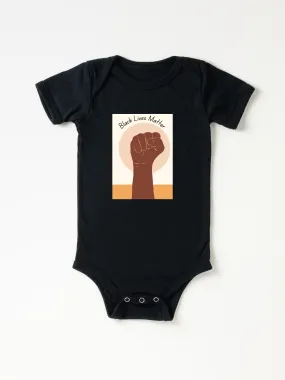 Infant Black Lives Matter Fist - Bodysuit