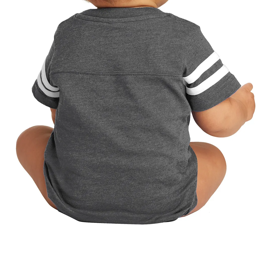 Infant Football Fine Jersey Bodysuit