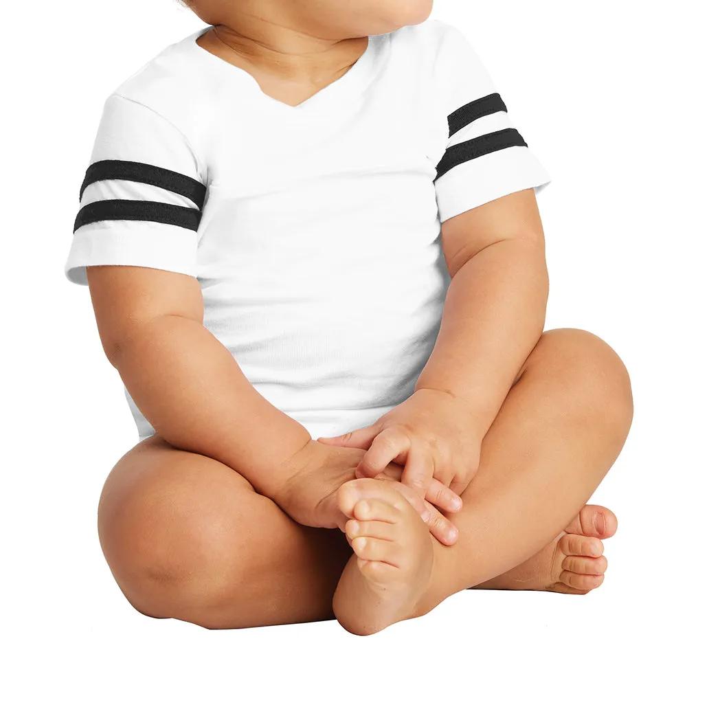 Infant Football Fine Jersey Bodysuit