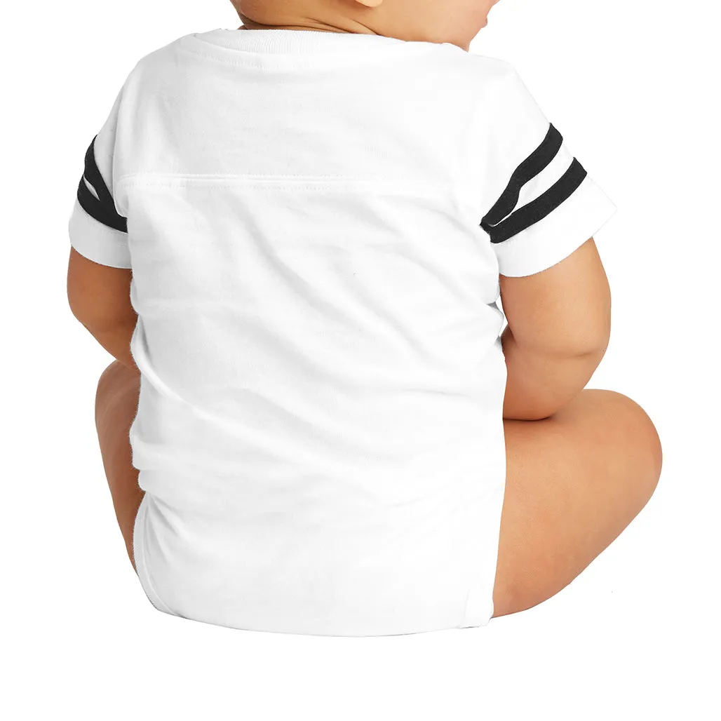Infant Football Fine Jersey Bodysuit