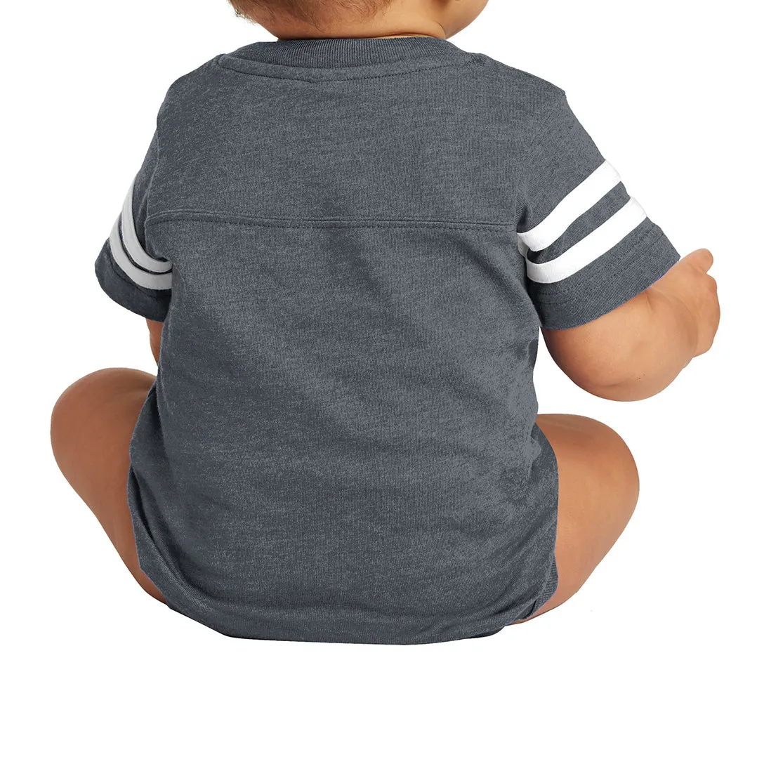 Infant Football Fine Jersey Bodysuit