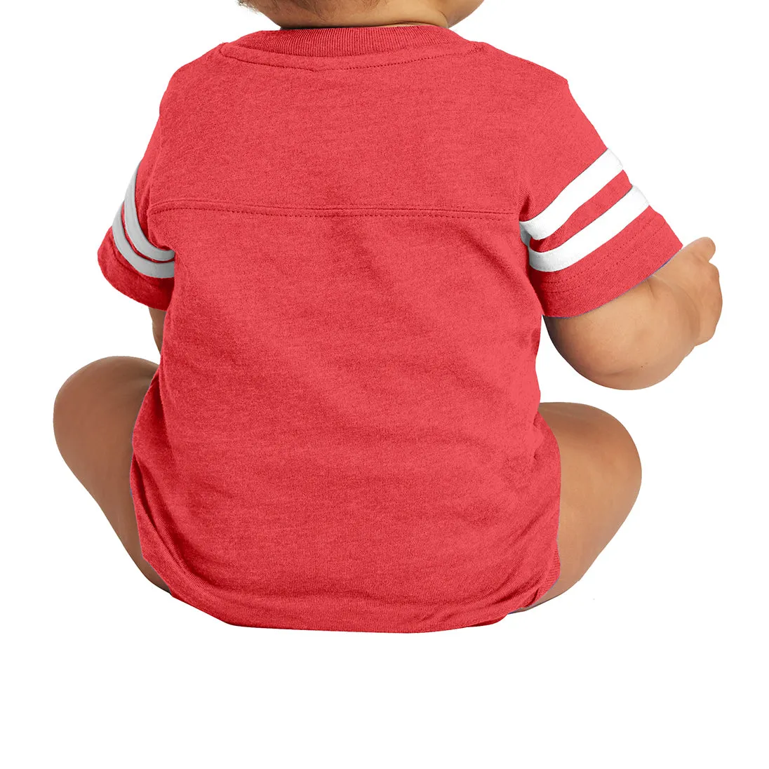 Infant Football Fine Jersey Bodysuit