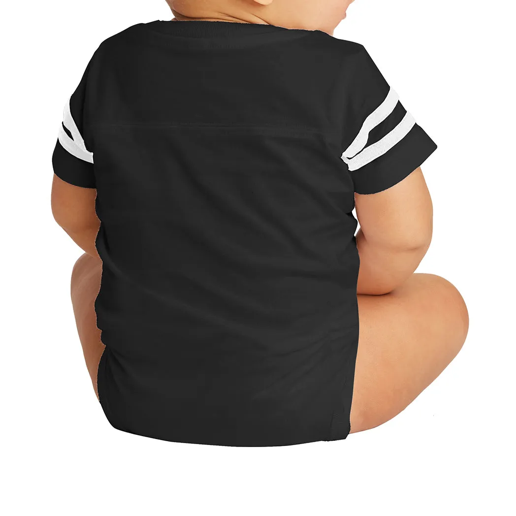 Infant Football Fine Jersey Bodysuit