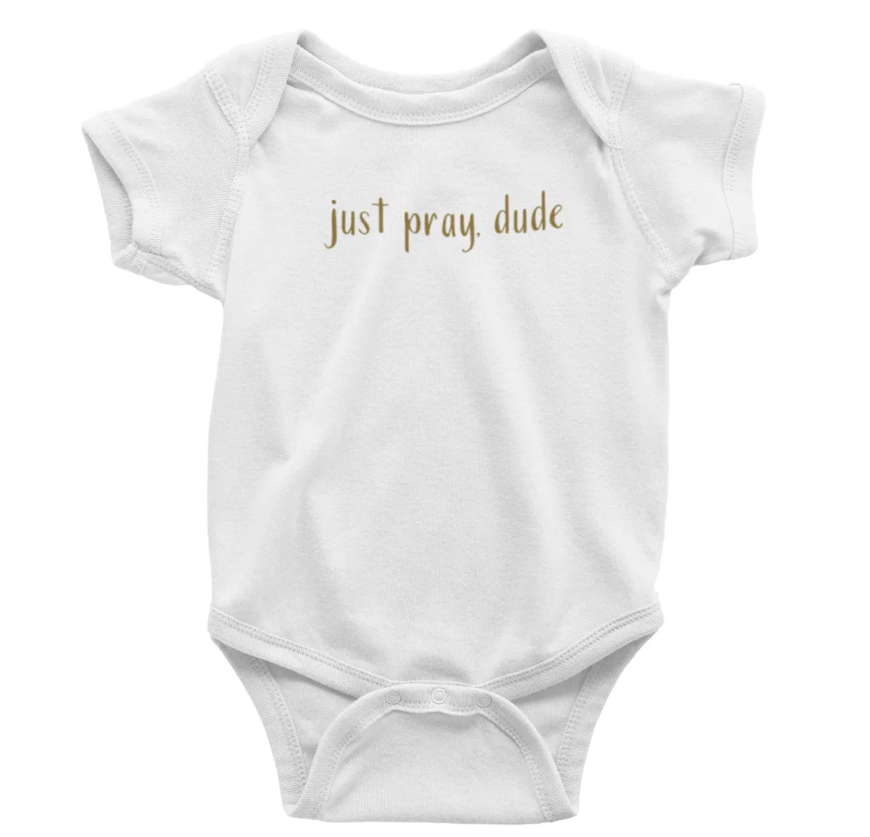 Infant Just Pray, Dude Caramel - Bodysuit