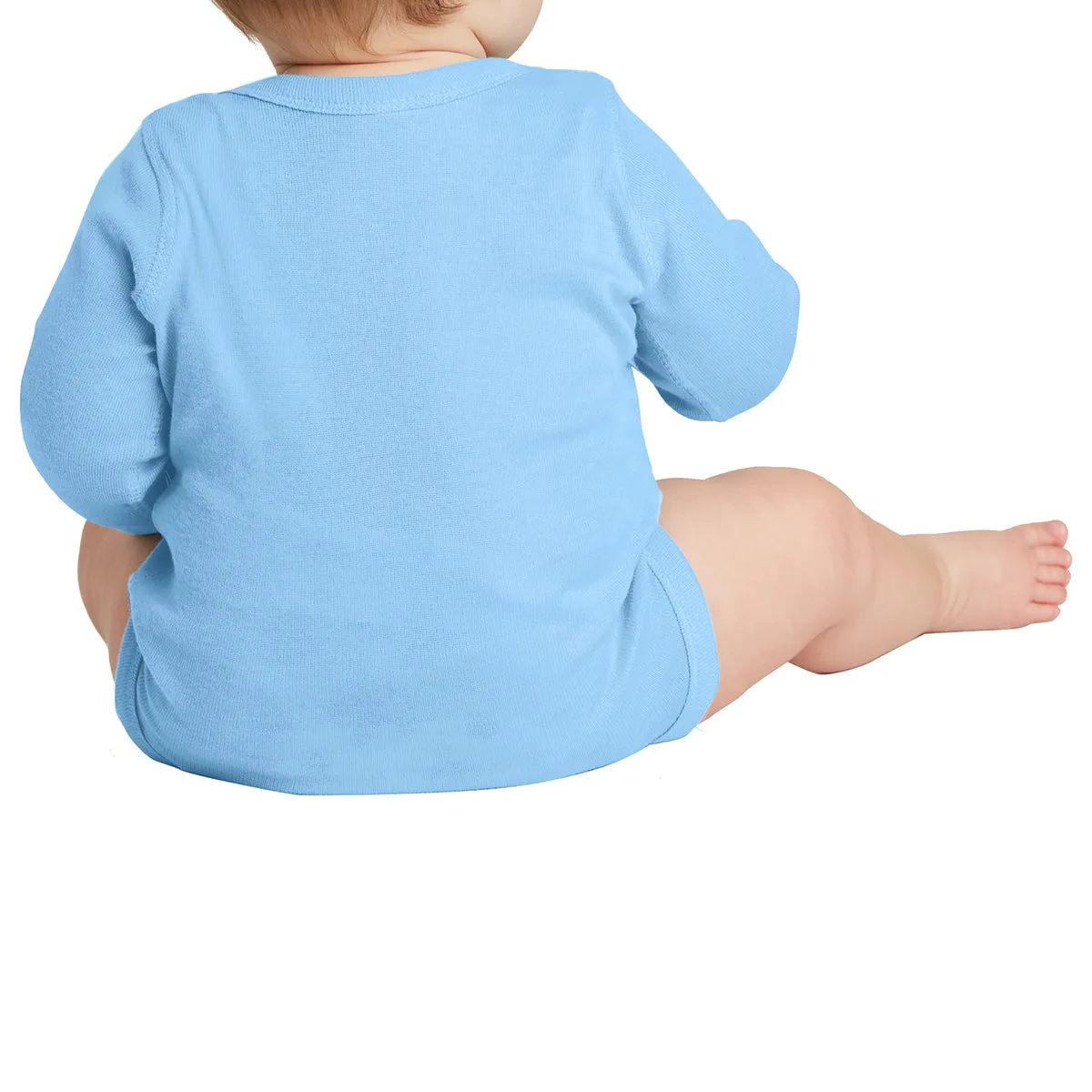 Infant Long Sleeve Baby Rib Bodysuit