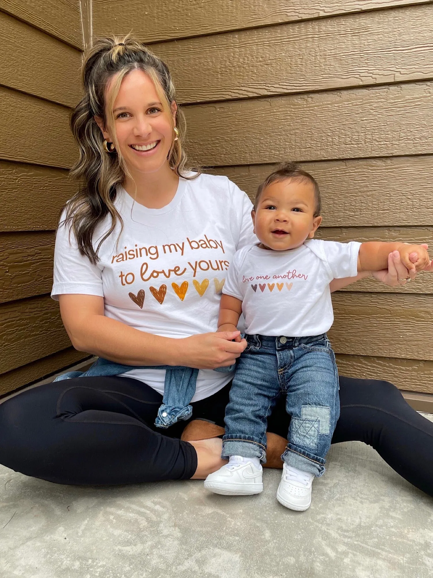 Infant Love One Another Script - Bodysuit